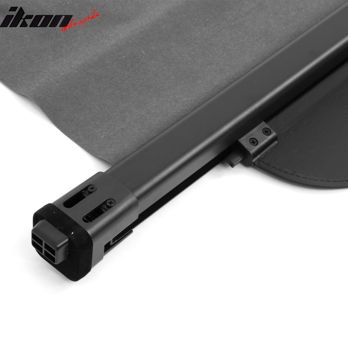 Fits 23-26 Honda Pilot Retractable Rear Trunk Cargo Cover Luggage Shade Black