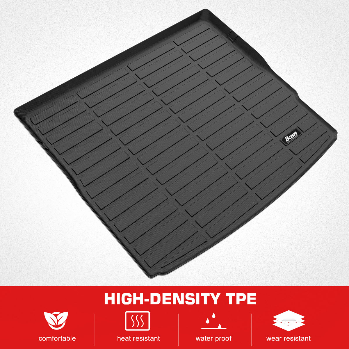 Fits 23-25 Nissan ARIYA FWD TPE All Weather Waterproof Rear Cargo Trunk Tray Mat