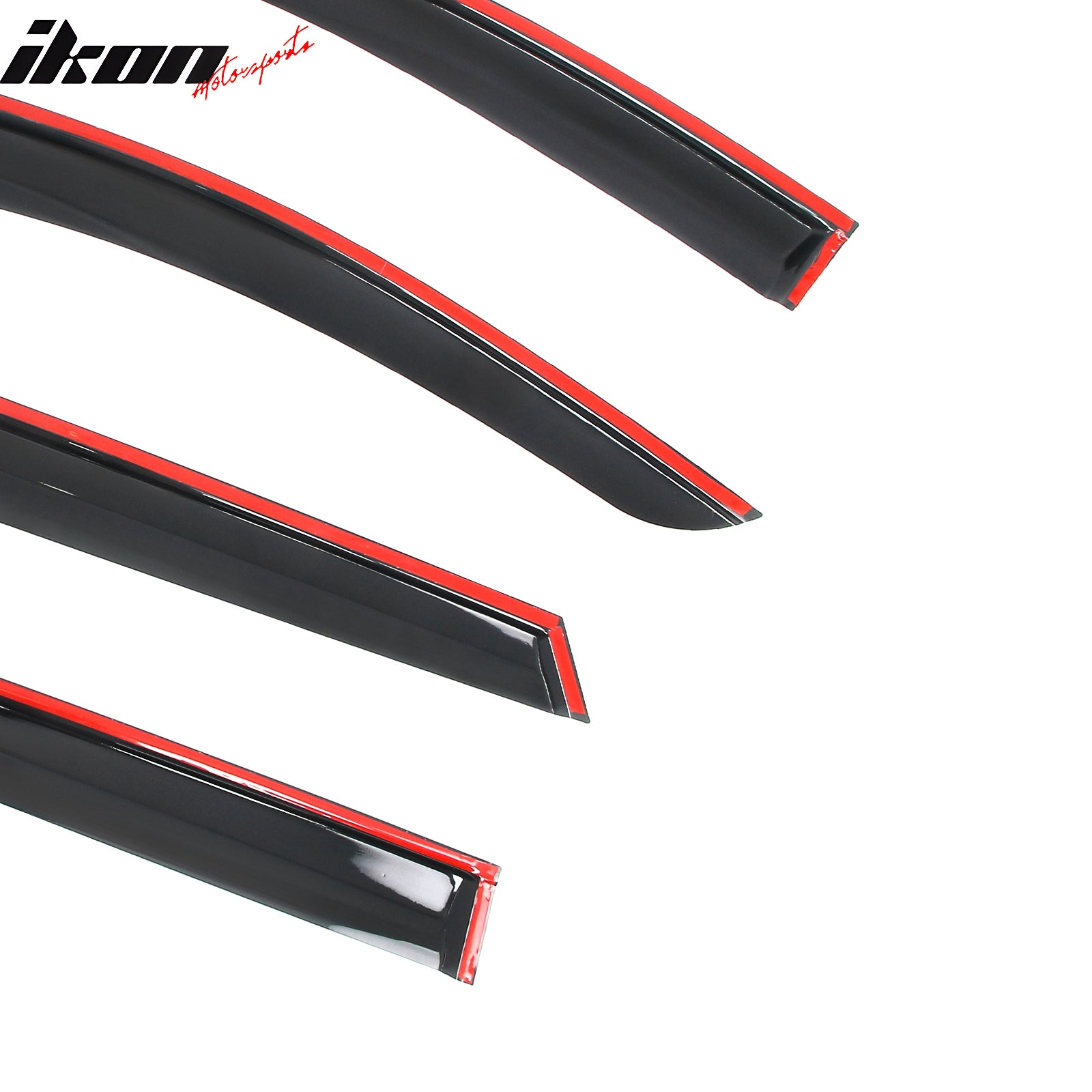 2023-2025 Subaru Solterra & Toyota bZ4X Mugen Smoke Window Visors