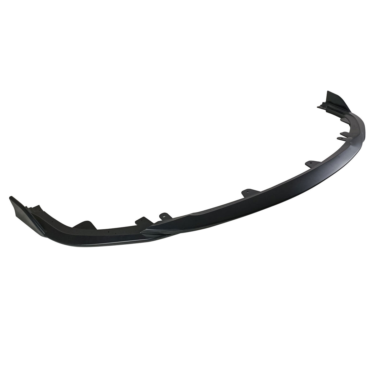 IKON MOTORSPORTS Front Bumper Lip, Compatible with 2023-2025 Toyota Corolla E210 Hatchback 5Dr, Primer Black ABS Plastic Air Dam Chin Spoiler Protector Splitter 3PCS