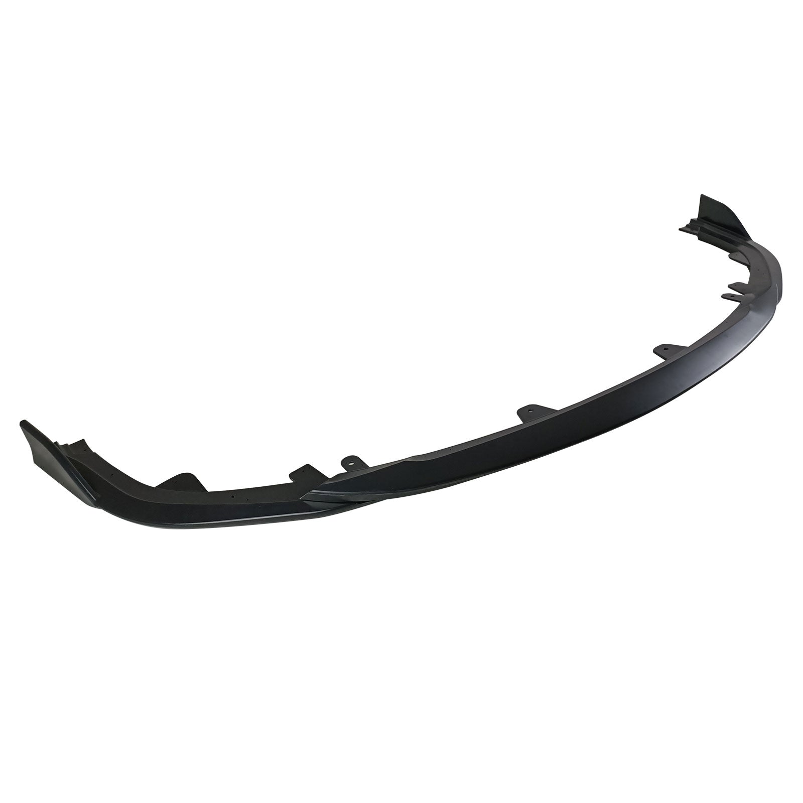 IKON MOTORSPORTS Front Bumper Lip, Compatible with 2023-2025 Toyota Corolla E210 Hatchback 5Dr, Primer Black ABS Plastic Air Dam Chin Spoiler Protector Splitter 3PCS