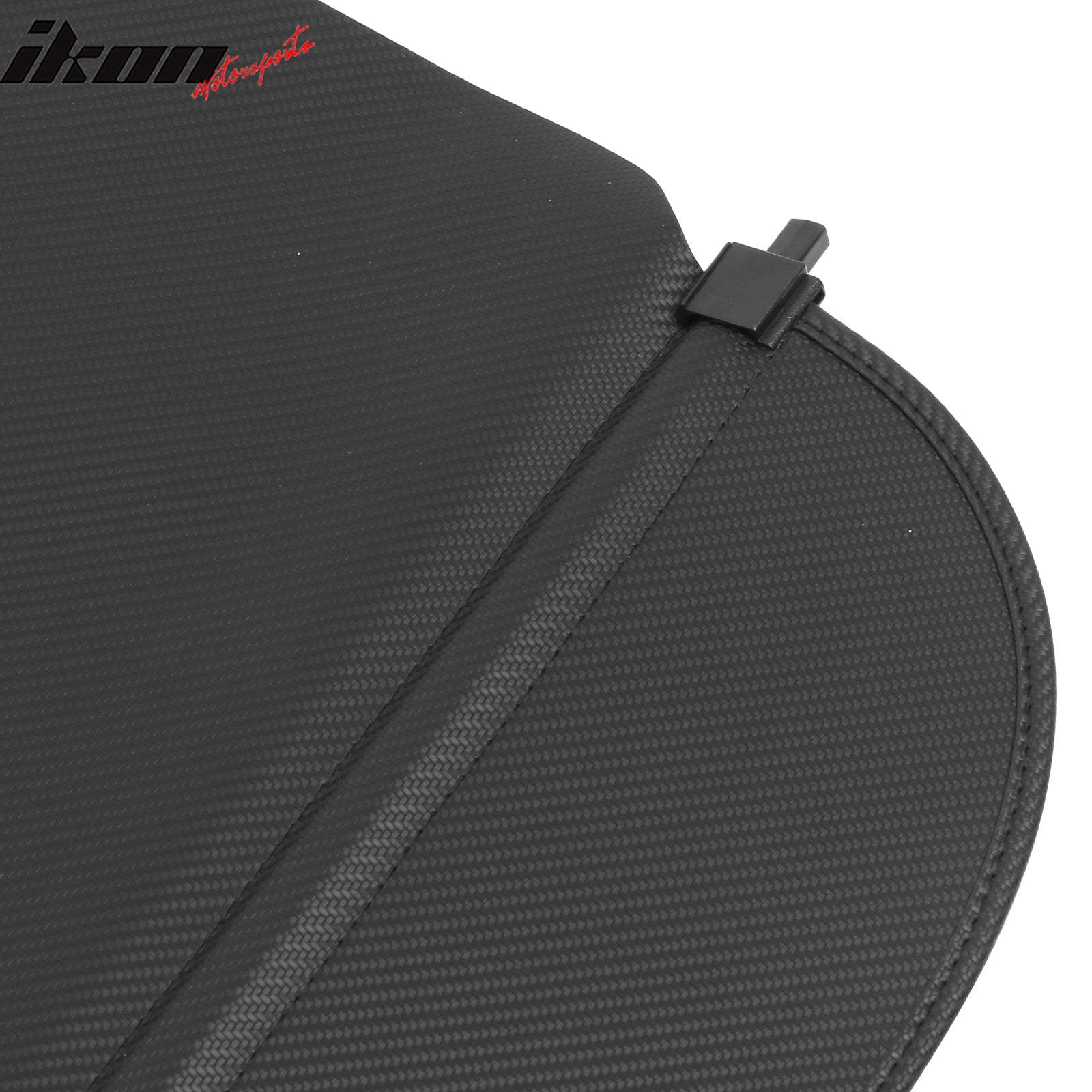 Fits 23-26 Honda HR-V HRV Retractable Rear Trunk Cargo Cover Carbon Fiber Print