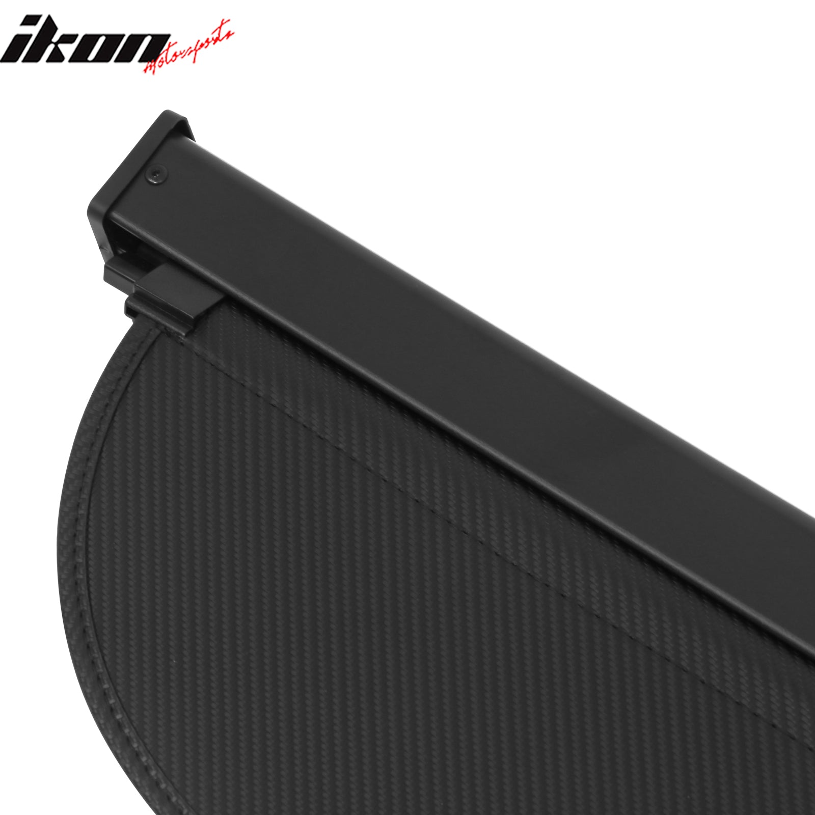 Fits 23-26 Honda HR-V HRV Retractable Rear Trunk Cargo Cover Carbon Fiber Print