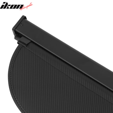 Fits 23-26 Honda HR-V HRV Retractable Rear Trunk Cargo Cover Carbon Fiber Print