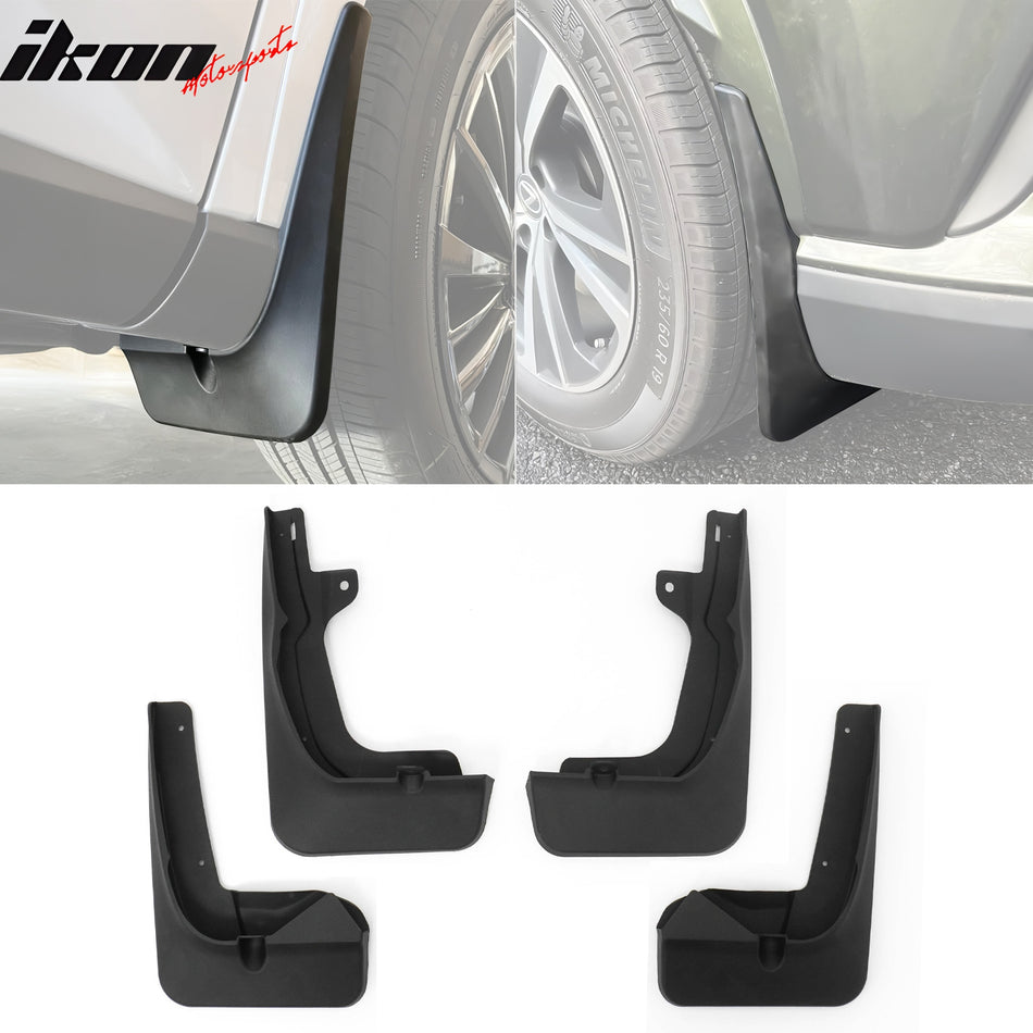 2023-2026 Lexus RX350 RX350h RX450h+ RX500h Mud Flaps Splash Guards PP