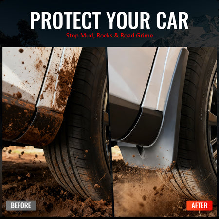 Fits 23-26 Lexus RX350 RX500h Front & Rear Fender Mud Flaps Splash Guards PP