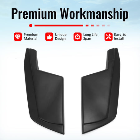 For 23-26 Nissan Z 400Z Matte Black V Style Rear Bumper Side Corner Aprons Cap