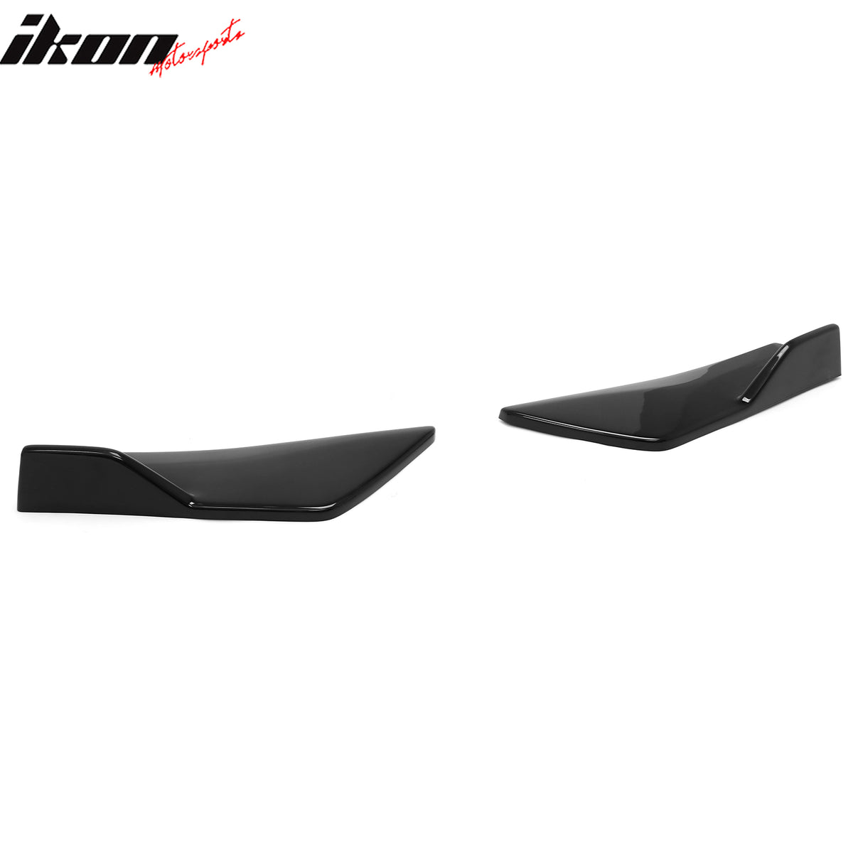 For 23-26 Subaru Solterra Gloss Black ST Style Rear Bumper Side Corner Apron Cap