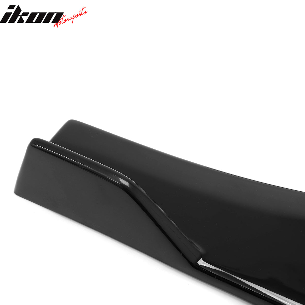 For 23-26 Subaru Solterra Gloss Black ST Style Rear Bumper Side Corner Apron Cap