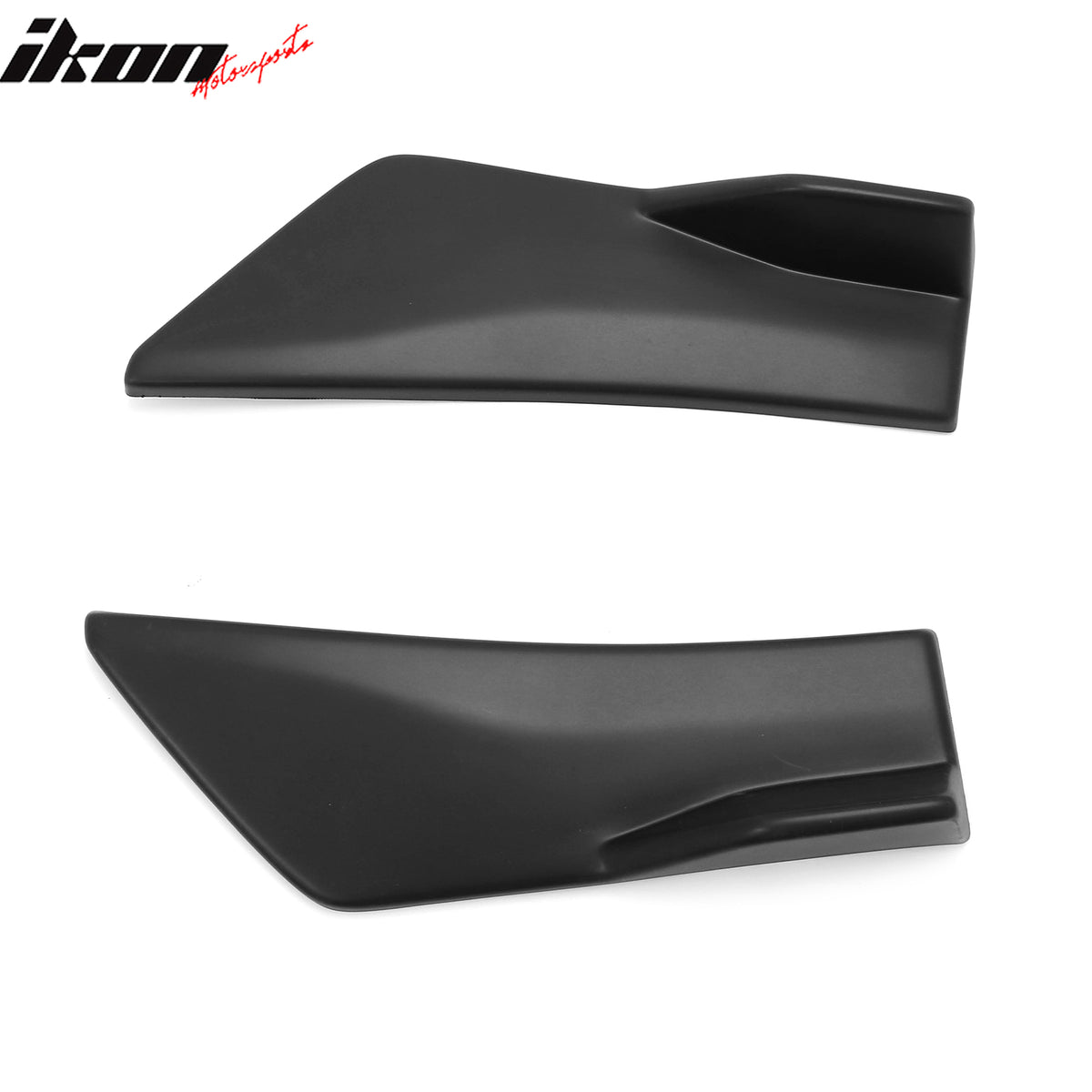 For 23-26 Subaru Solterra Matte Black ST Style Rear Bumper Side Corner Apron Cap