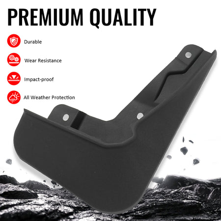 Fits 23-26 Subaru Solterra & Toyota bZ4X Fender Mud Flaps Wheel Splash Guards PP
