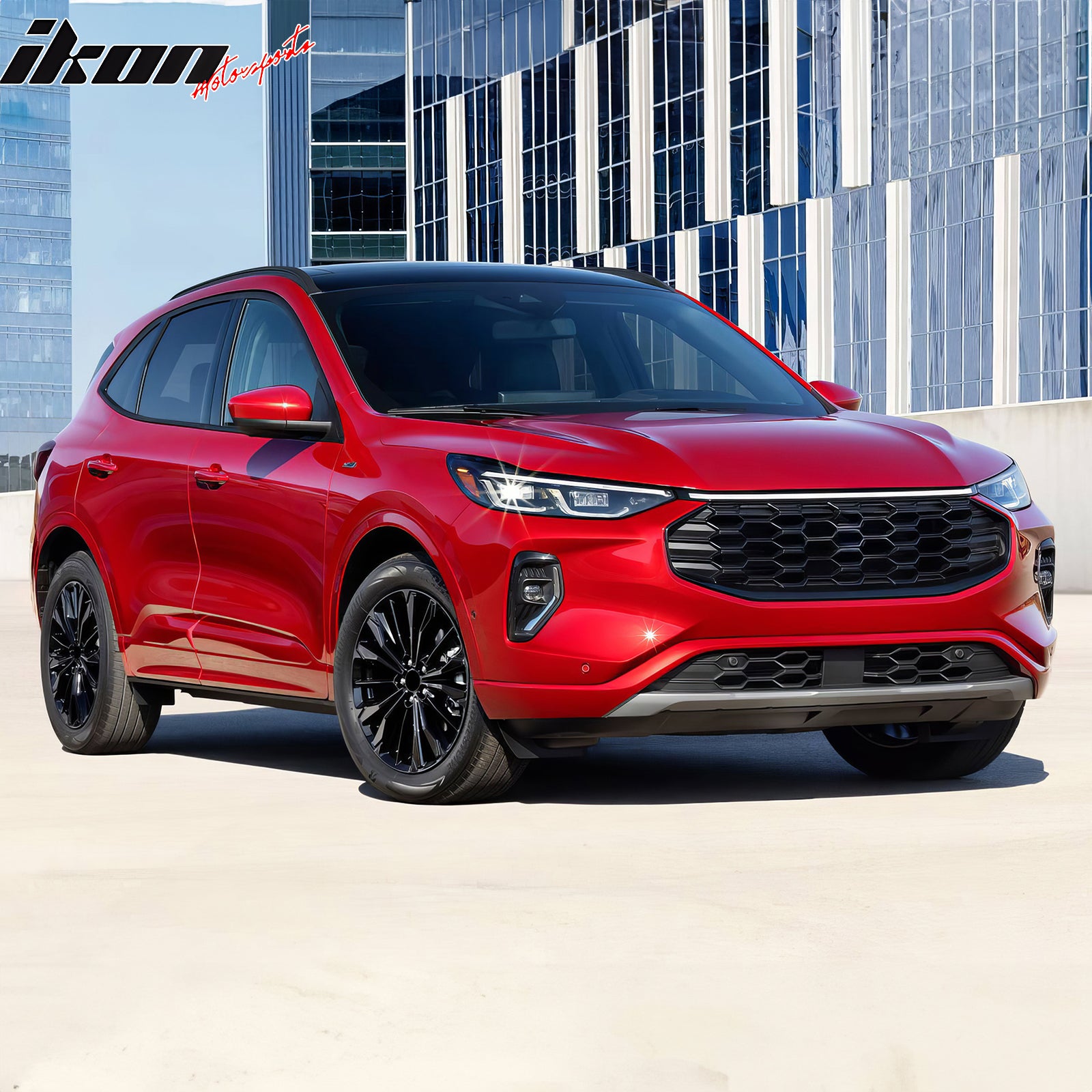 Fits 23-26 Ford Escape LED Fog Light Front Bumper Daytime Running Projector Lamp