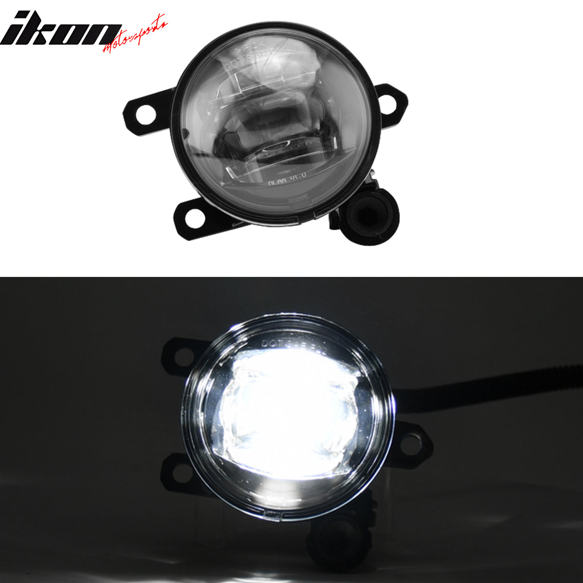 Fits 23-26 Ford Escape LED Fog Light Front Bumper Daytime Running Projector Lamp