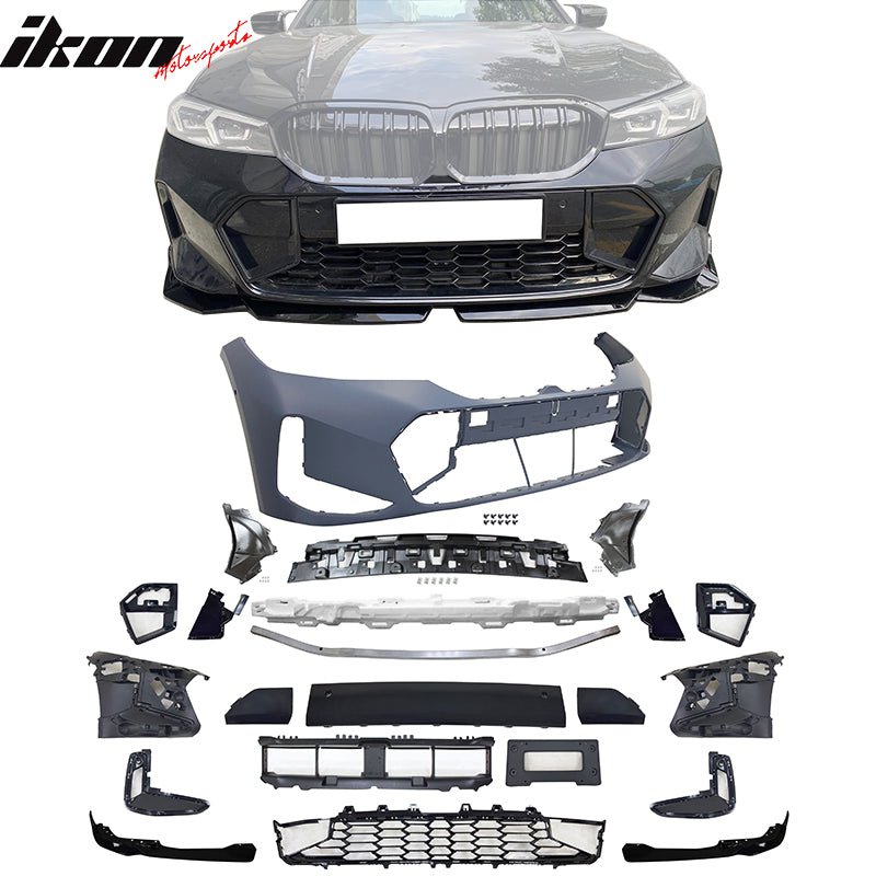 2023 BMW G20 3 - Series M340i MP Style Front Rear Bumpers+ Rocker PanelsIkon Motorsports