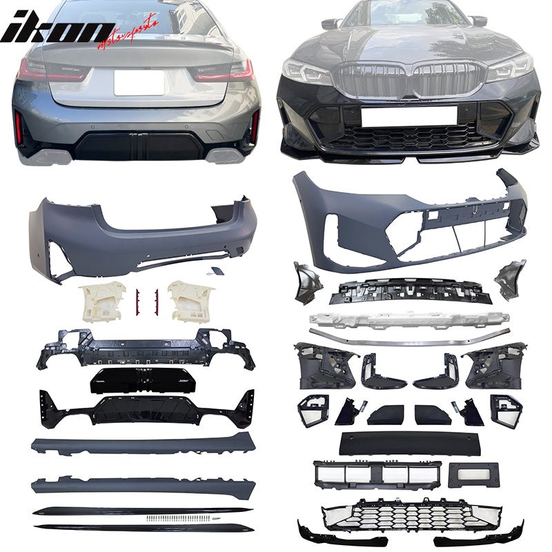 2023 BMW G20 3 - Series M340i MP Style Front Rear Bumpers+ Rocker PanelsIkon Motorsports
