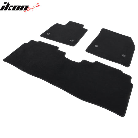 Fits 24-25 Acura ZDX Anti-Slip First Second Row Floor Mats Carpets Nylon 3PCS