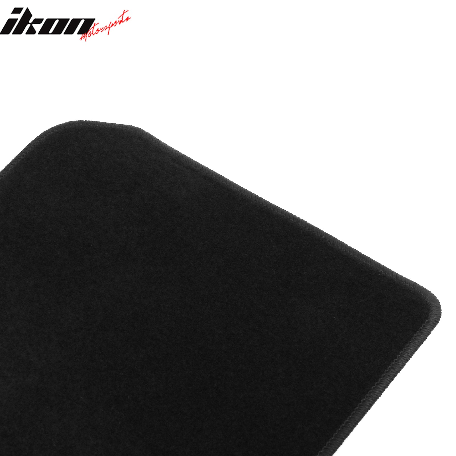Fits 24-25 BMW i5 Anti-Slip First Second Row Floor Mats Carpets Nylon 4PCS Black