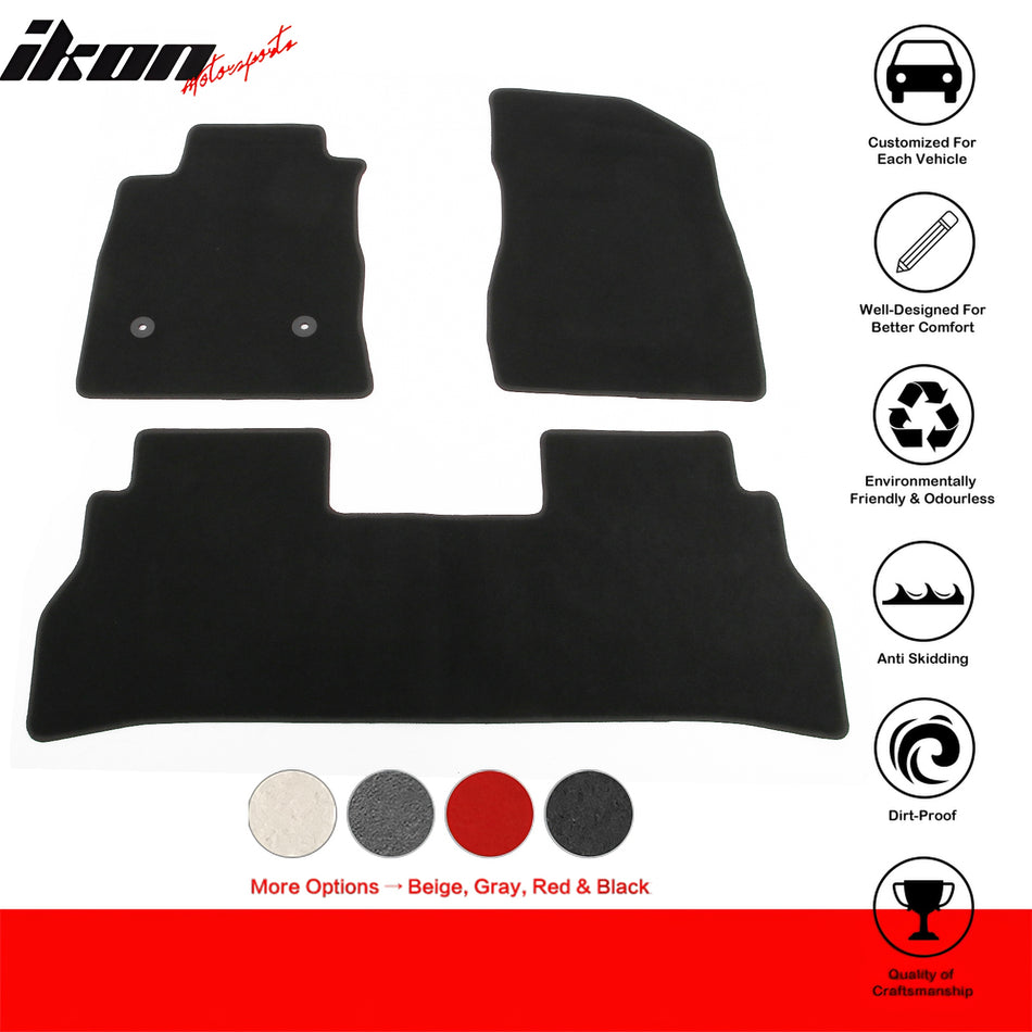 2024-2025 Chevy Trax & Buick Envista OE Style Black Floor Mats Nylon