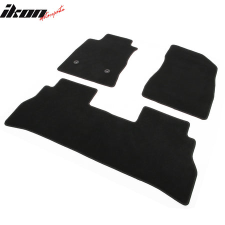Fits 24-25 Chevy Trax & Buick Envista Anti-Slip Floor Mats Carpets Nylon 3PCS