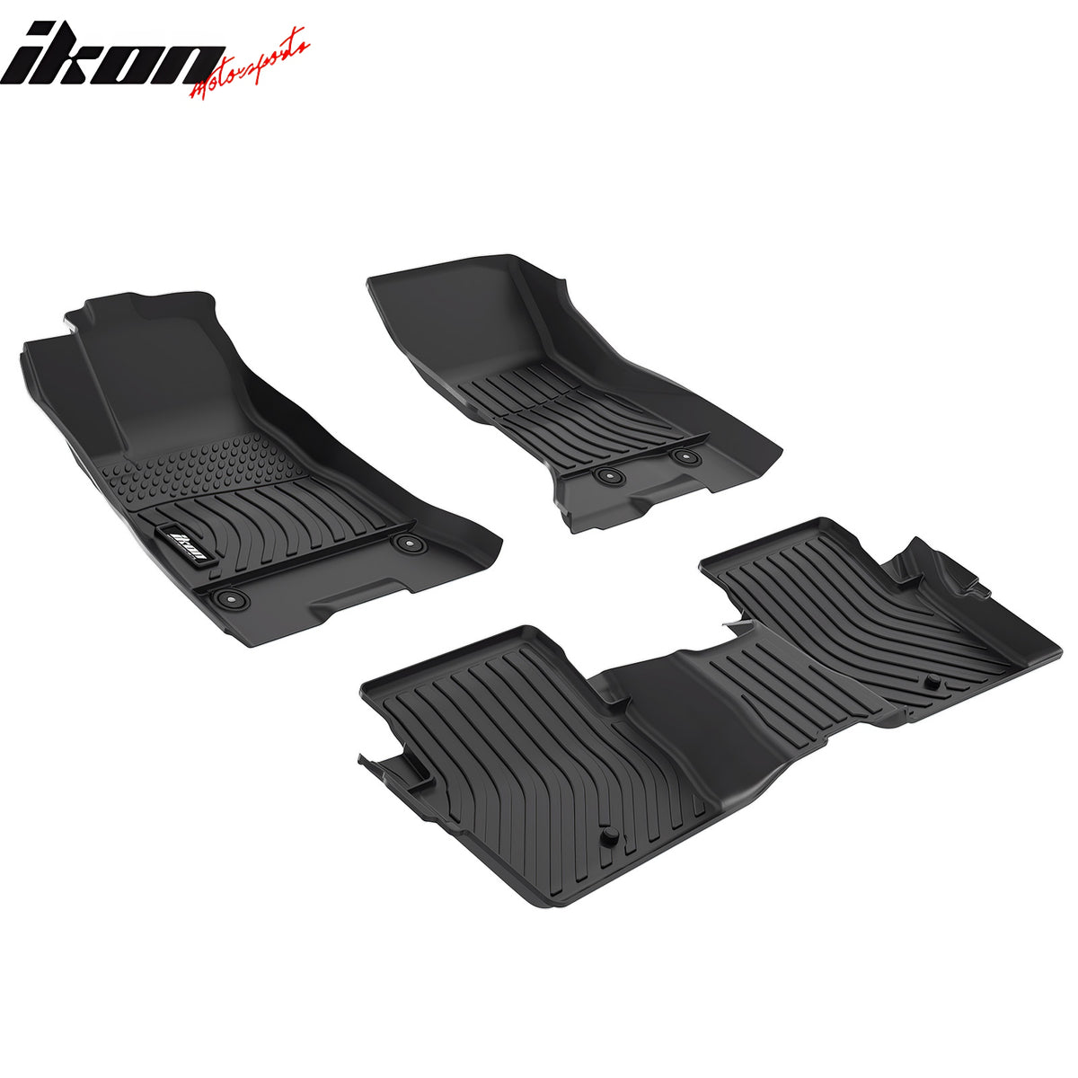 Fits 24-25 Dodge Charger Daytona 2DR Floor Mats TPE Carpets 3D All Weather Liner