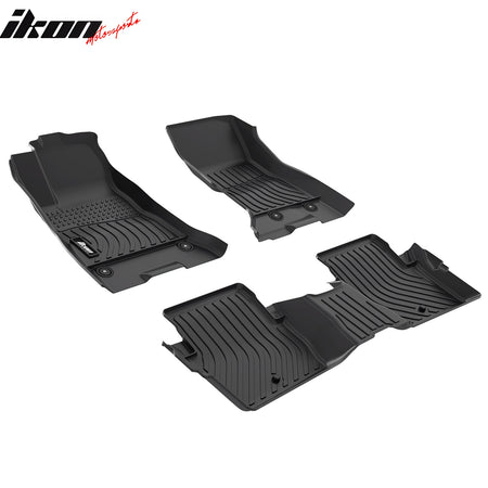 Fits 24-25 Dodge Charger Daytona 2DR Floor Mats TPE Carpets 3D All Weather Liner