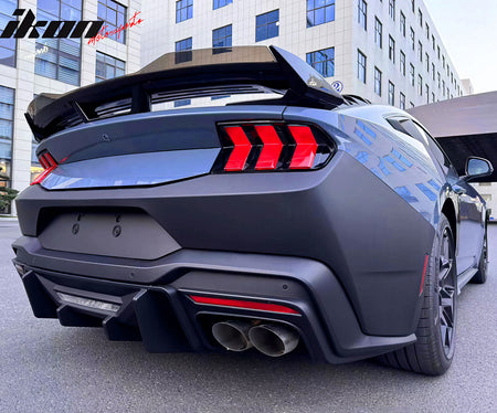 Fits 24-26 Ford Mustang Dark Horse Handling Package Style Smoke Gurney Glap PC