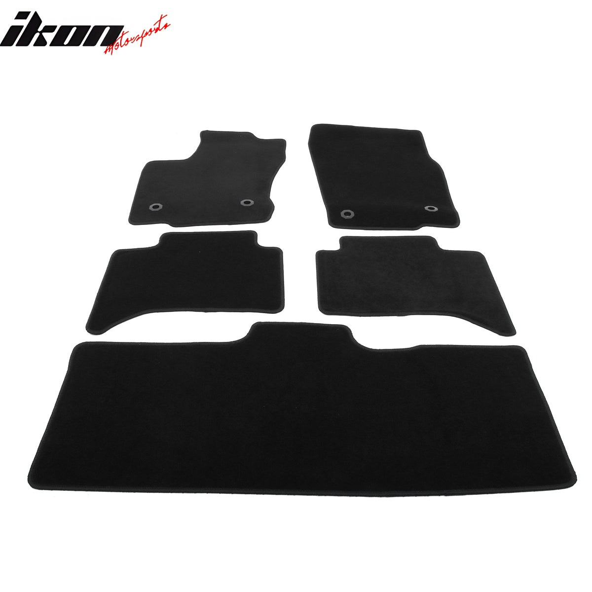 Fits 24-25 Lexus GX550 6/7 Seats First Second Row Floor Mats Carpets Nylon 5PCS