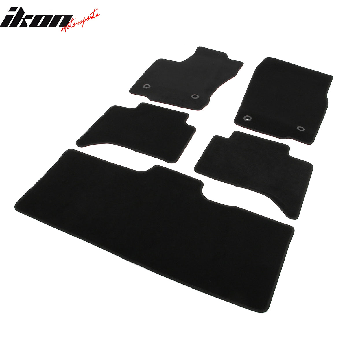 Fits 24-25 Lexus GX550 6/7 Seats First Second Row Floor Mats Carpets Nylon 5PCS