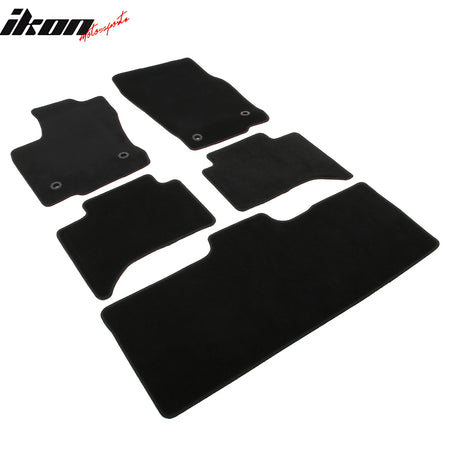 Fits 24-25 Lexus GX550 6/7 Seats First Second Row Floor Mats Carpets Nylon 5PCS