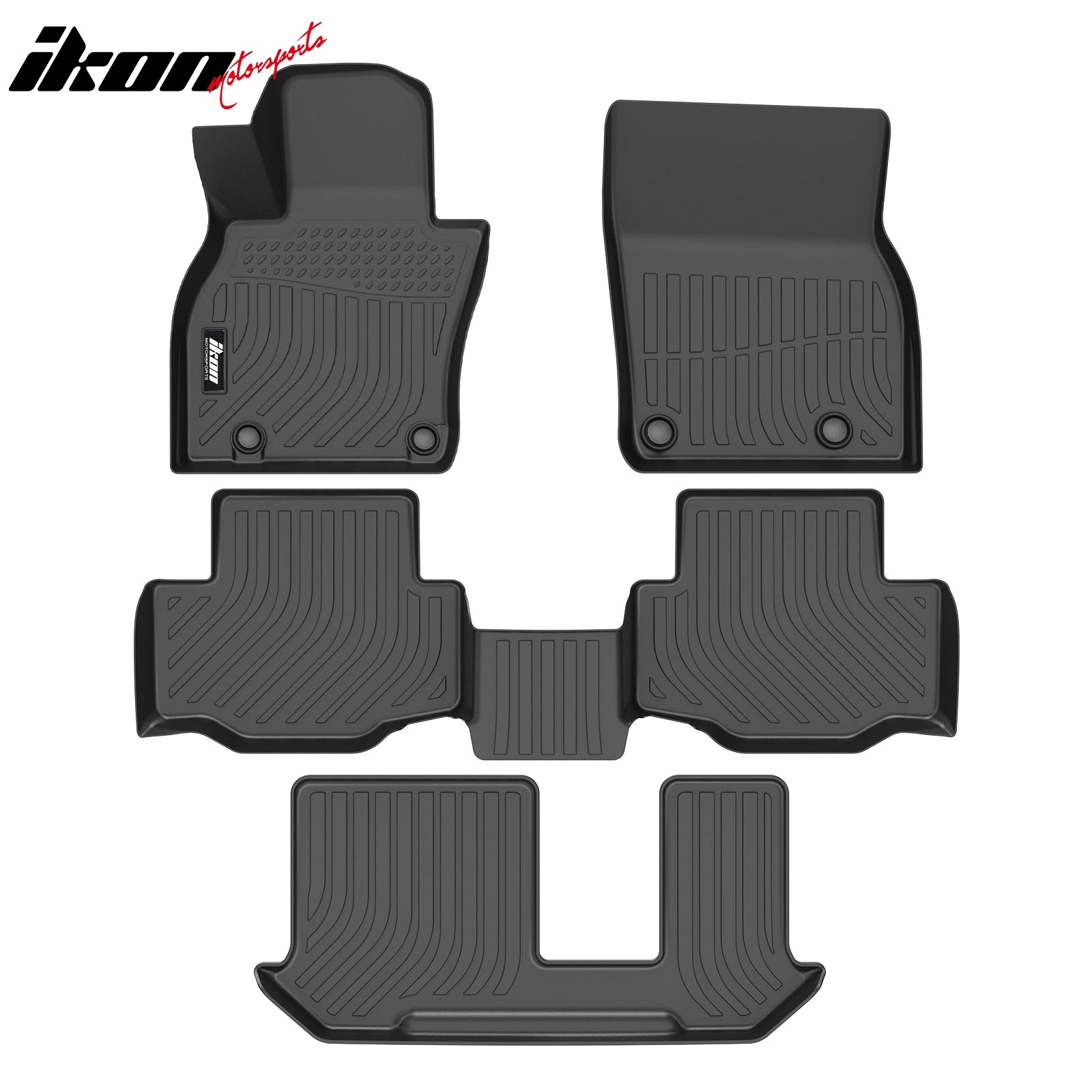 Fits 24-25 Mazda CX-90 & CX-90 PHEV 8-Passenger Floor Mats Heavy