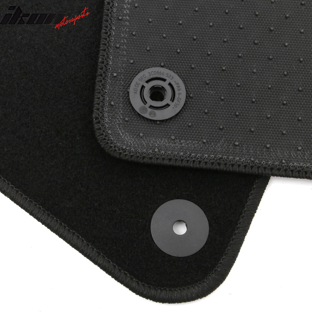 Fits 24-25 Porsche Cayenne Coupe Anti-Slip Floor Mats Carpets Nylon 4PCS Black