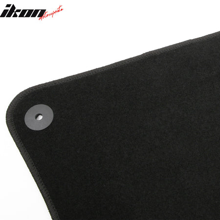 Fits 24-25 Porsche Cayenne Coupe Anti-Slip Floor Mats Carpets Nylon 4PCS Black