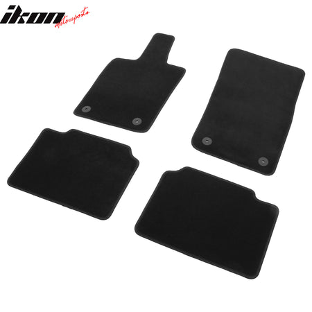 Fits 24-25 Porsche Panamera Anti-Slip First Second Row Floor Mats Carpets Nylon