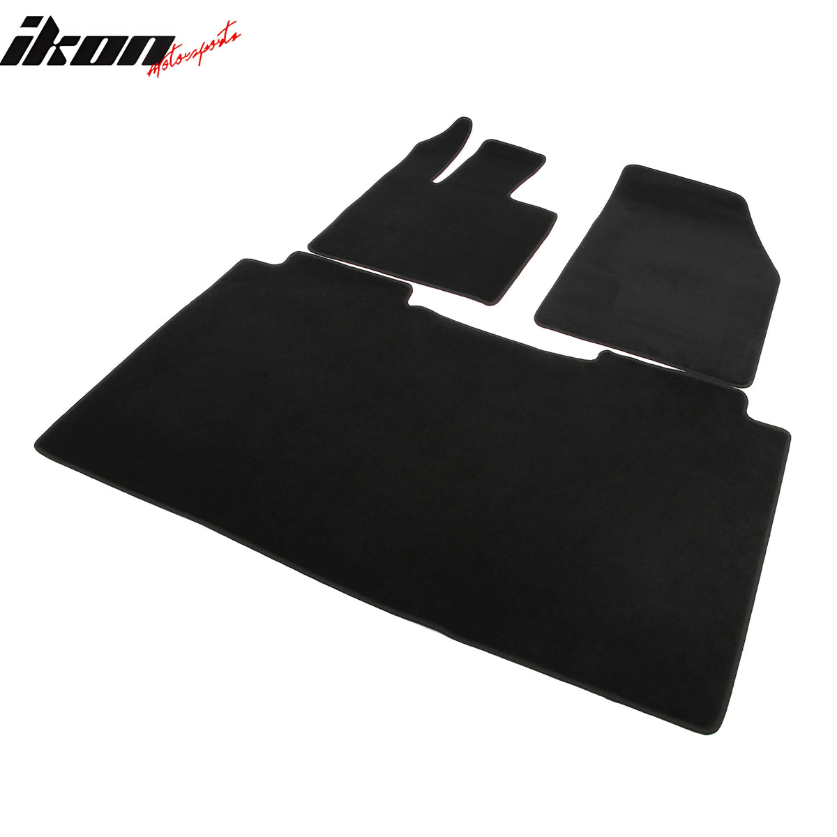 Fits 24-25 Tesla Cybertruck Anti-Slip First Second Row Floor Mats Carpets Nylon