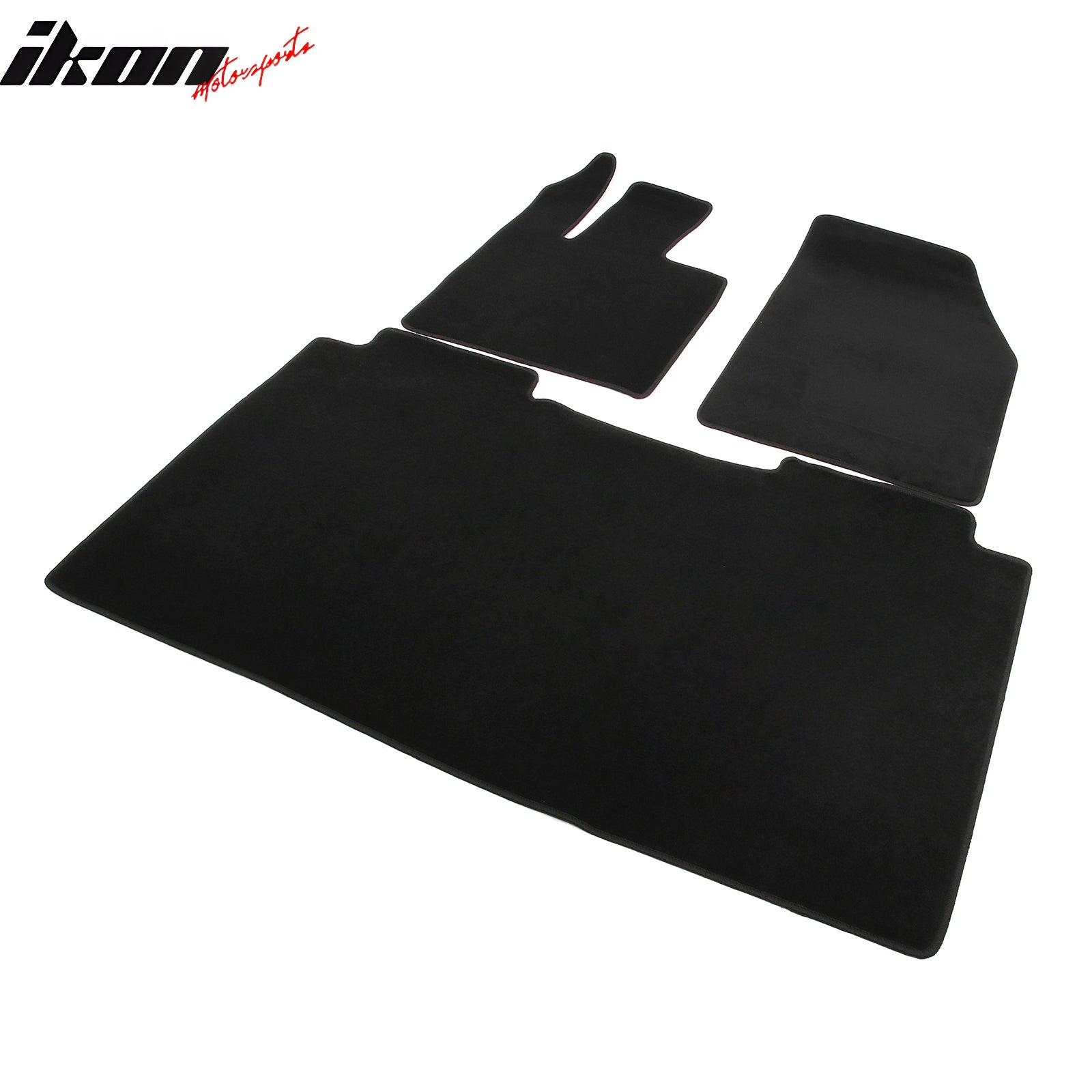 Fits 24-25 Tesla Cybertruck Anti-Slip First Second Row Floor Mats Carpets Nylon