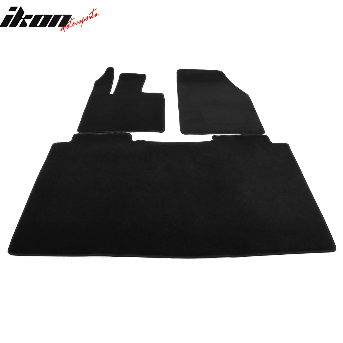 Fits 24-25 Tesla Cybertruck Anti-Slip First Second Row Floor Mats Carpets Nylon