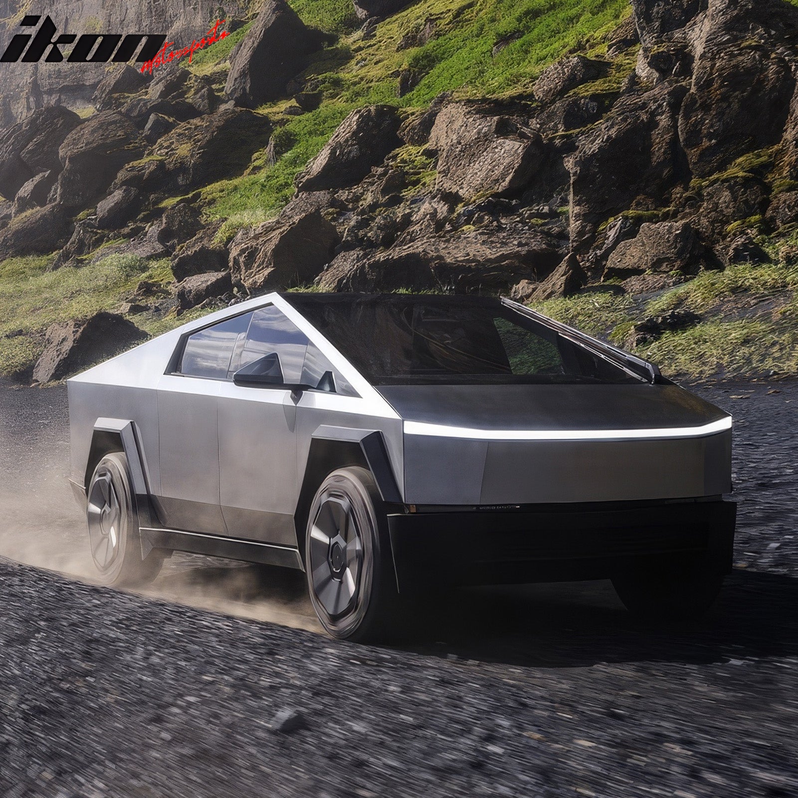 Fits 24-25 Tesla Cybertruck Floor Mats TPE Carpets All Weather Custom 3D Liner