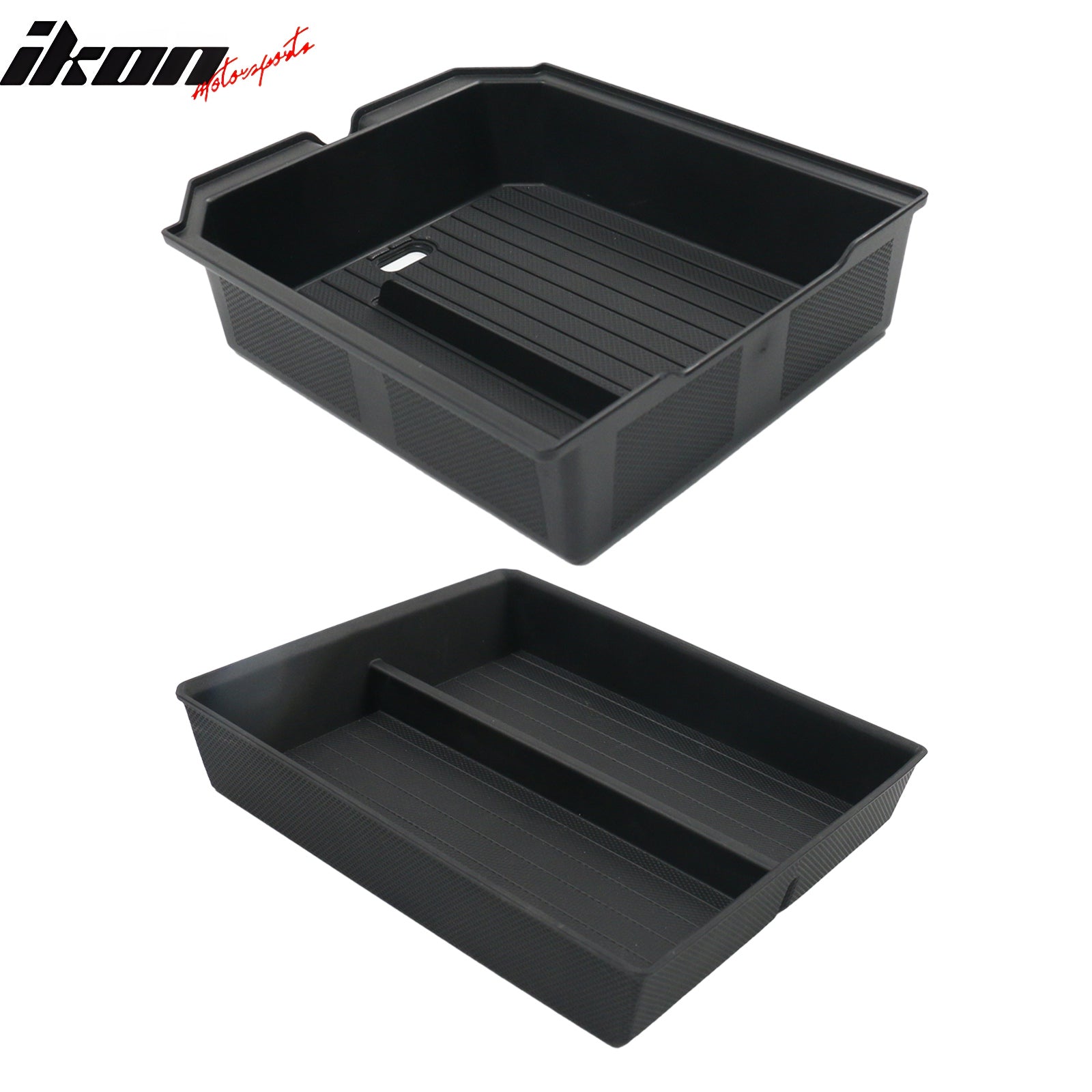 Fits 24-25 Tesla Model 3/Y Lower Upper Center Armrest + Console Storage Box 6PCS