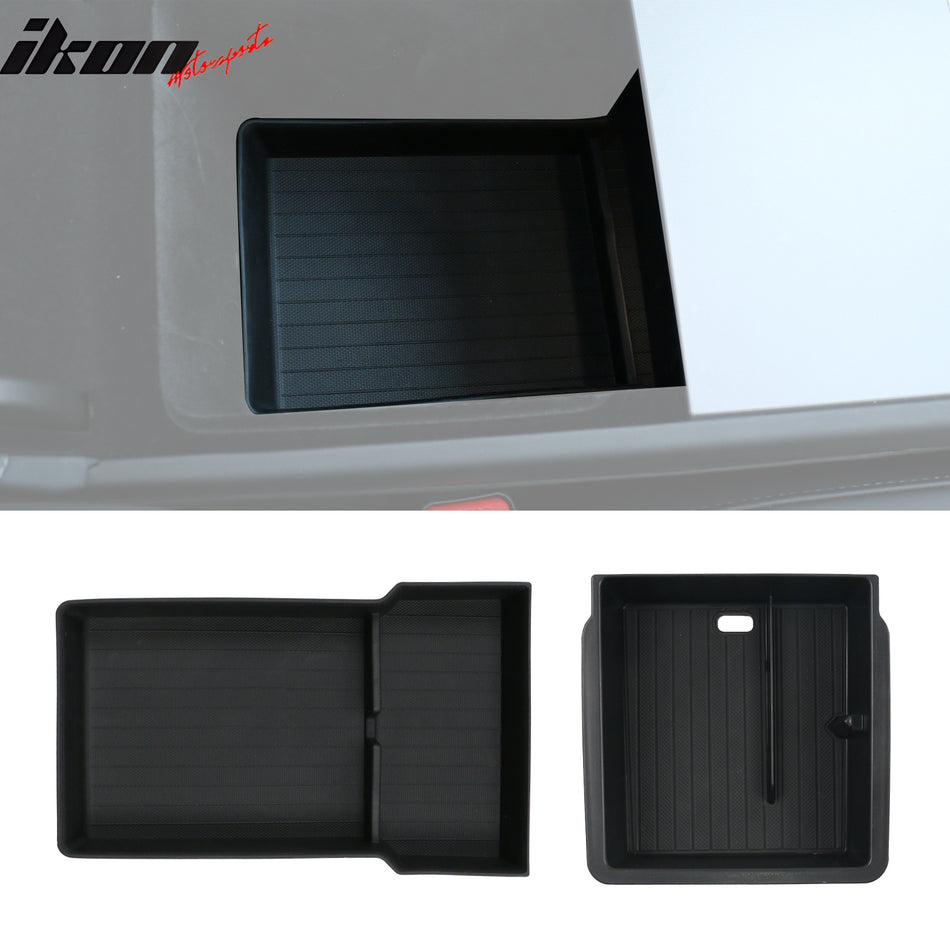 2024-2025 Tesla Model 3 Lower + Upper Center Armrest Storage Box TPE
