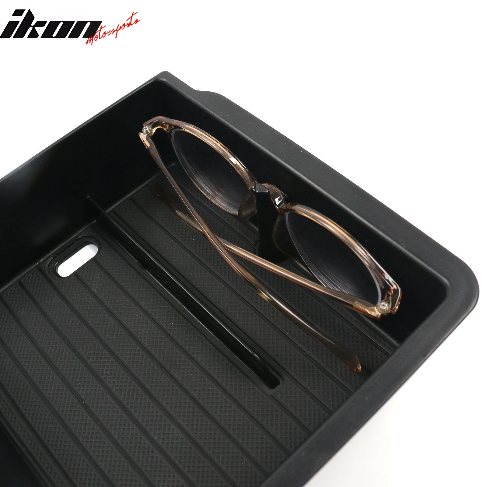 Fits 24-25 Tesla Model 3/Y TPE Lower Upper Center Armrest Organizer Storage Box