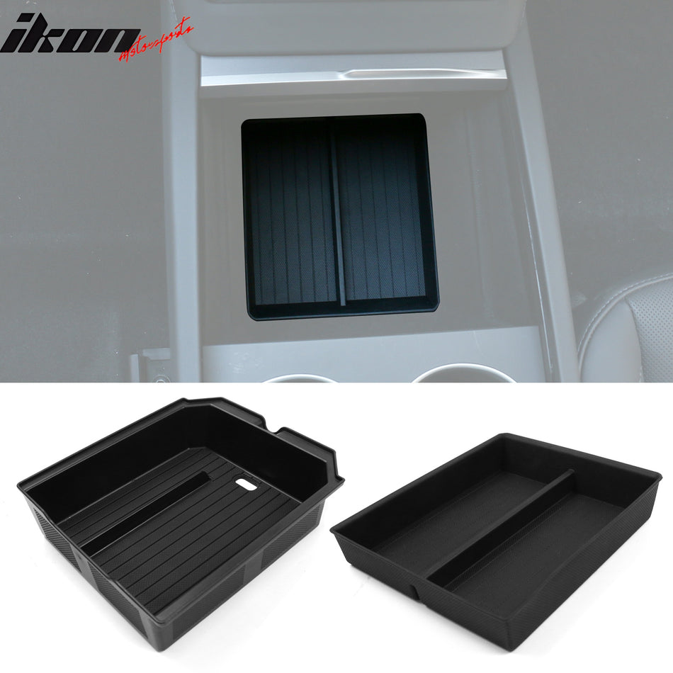 2024-2025 Tesla Model 3 Lower + Upper Center Console Storage Box TPE