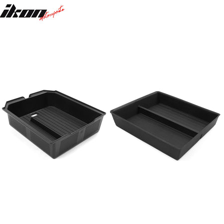 Fits 24-25 Tesla Model 3/Y Lower Upper Center Console Organizer Storage Box TPE