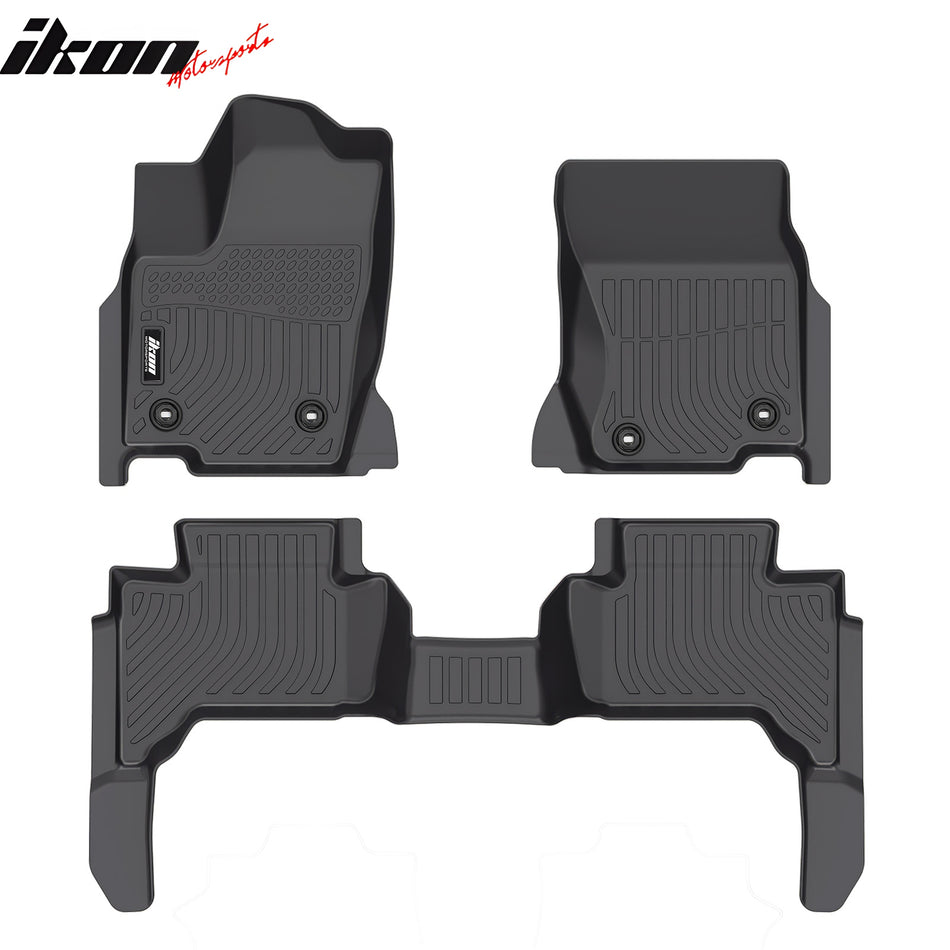 2024-2025 Toyota Land Cruiser/Lexus GX550 Floor Mats TPE 3D Carpets