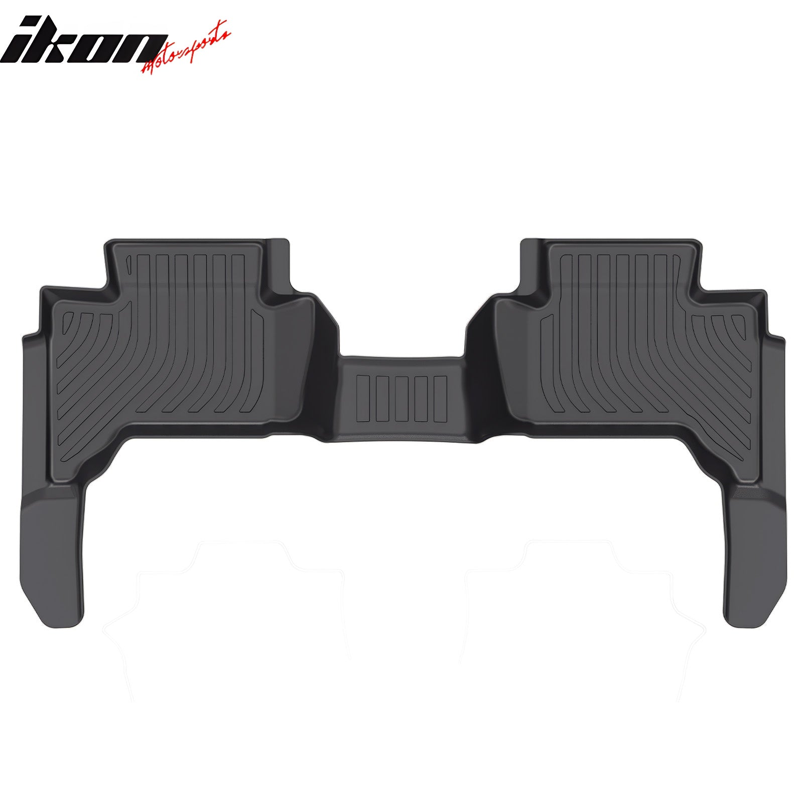 Fits 24-25 Land Cruiser/Lexus GX550 5-Seat Floor Mats TPE 3D All Weather Carpets