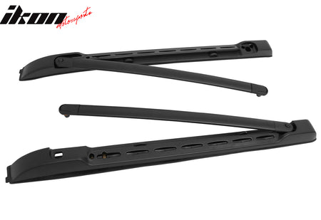 Fits 24-25 Toyota Tacoma Double Cab Top Roof Rack Side Rails Cross Bars Aluminum