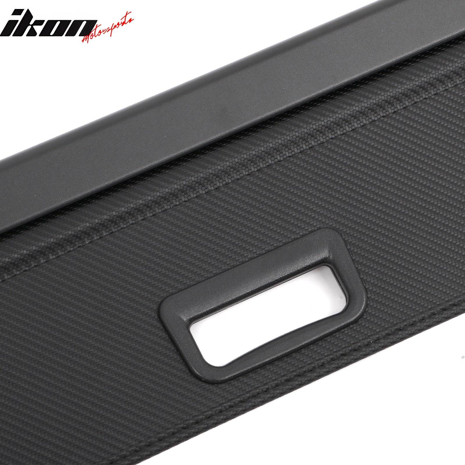 Fits 24-26 Buick Envista Carbon Fiber Print Retractable Rear Trunk Cargo Cover