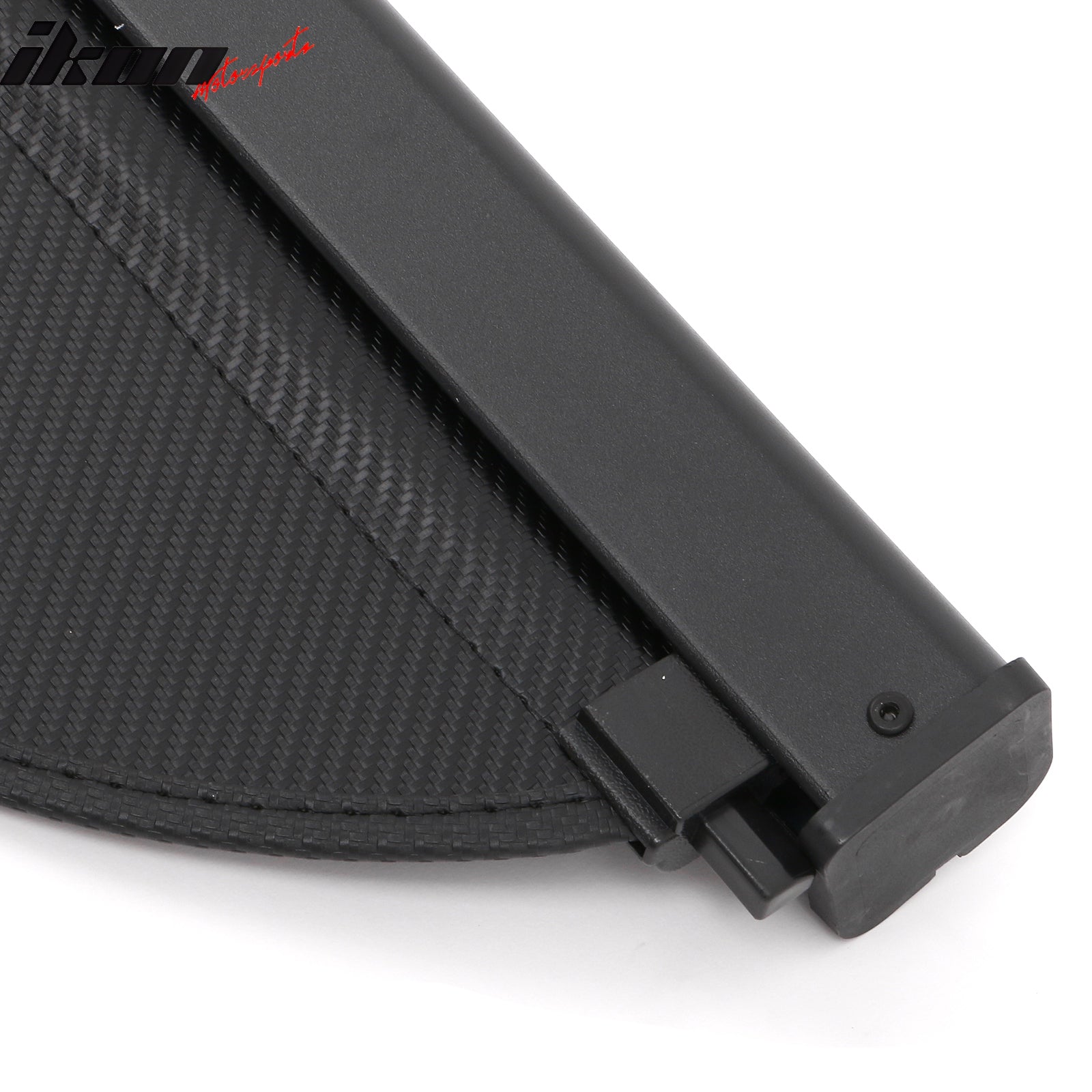 Fits 24-26 Buick Envista Carbon Fiber Print Retractable Rear Trunk Cargo Cover