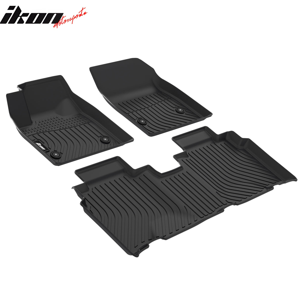 For 24-26 Chevy Blazer EV 23-26 Cadillac Lyriq Floor Mats Carpets Liner TPE 3PCS