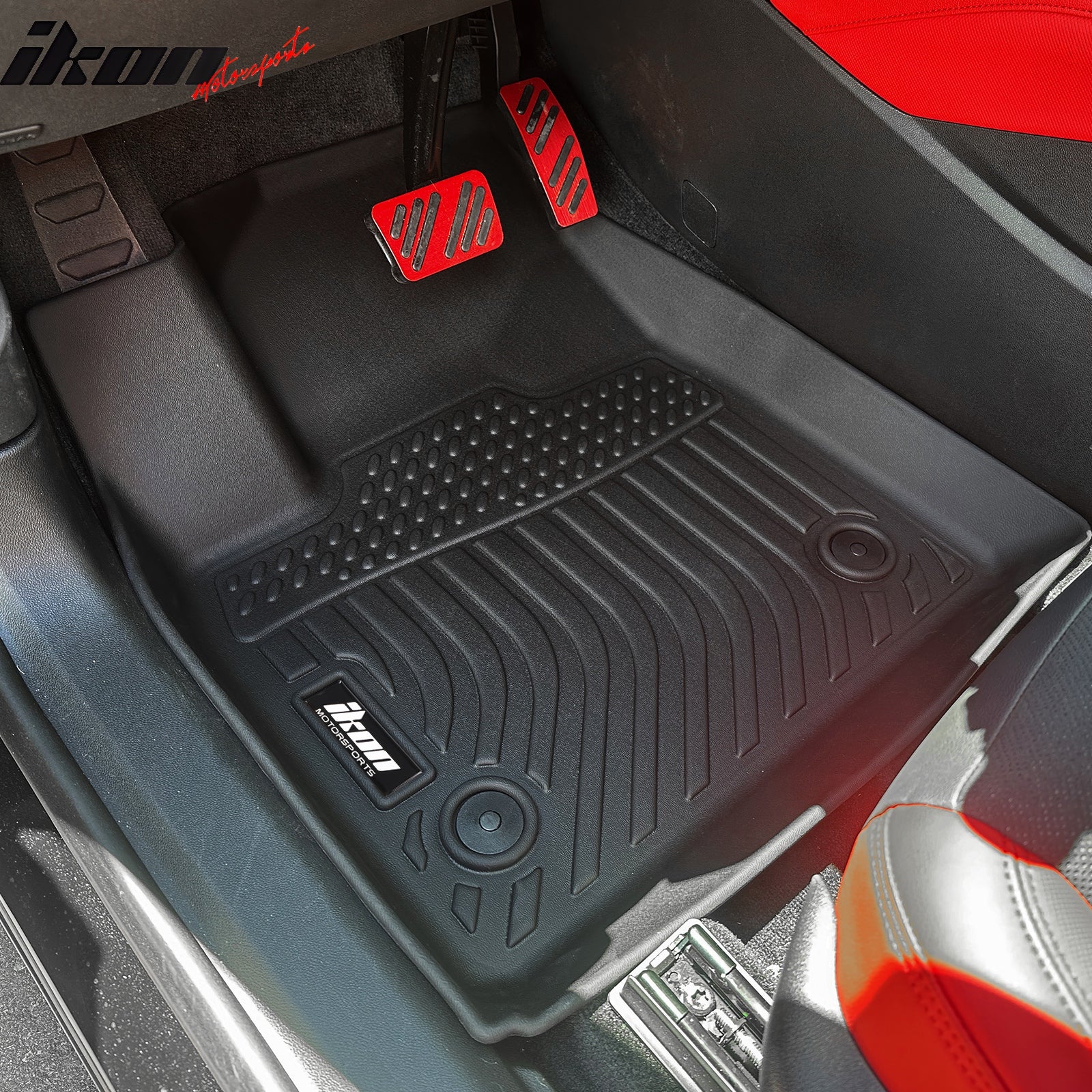 For 24-26 Chevy Blazer EV 23-26 Cadillac Lyriq Floor Mats Carpets Liner TPE 3PCS