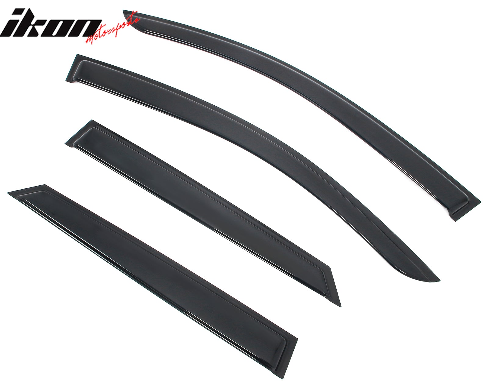 Fits 24-26 Chevy Blazer EV Slim Window Visors Acrylic 4PCS Sun Shade Rain Guard